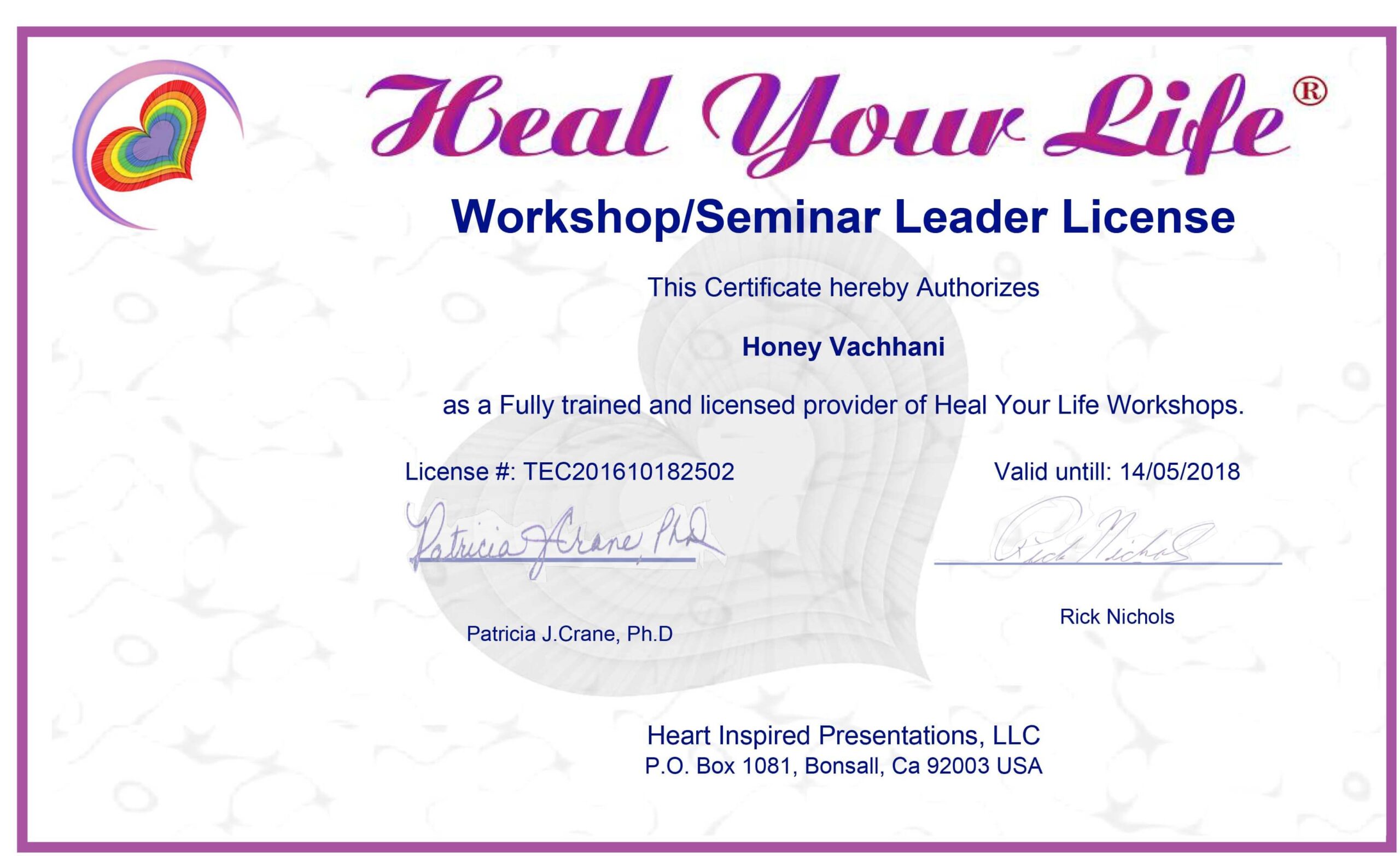 heal your life certificate-1